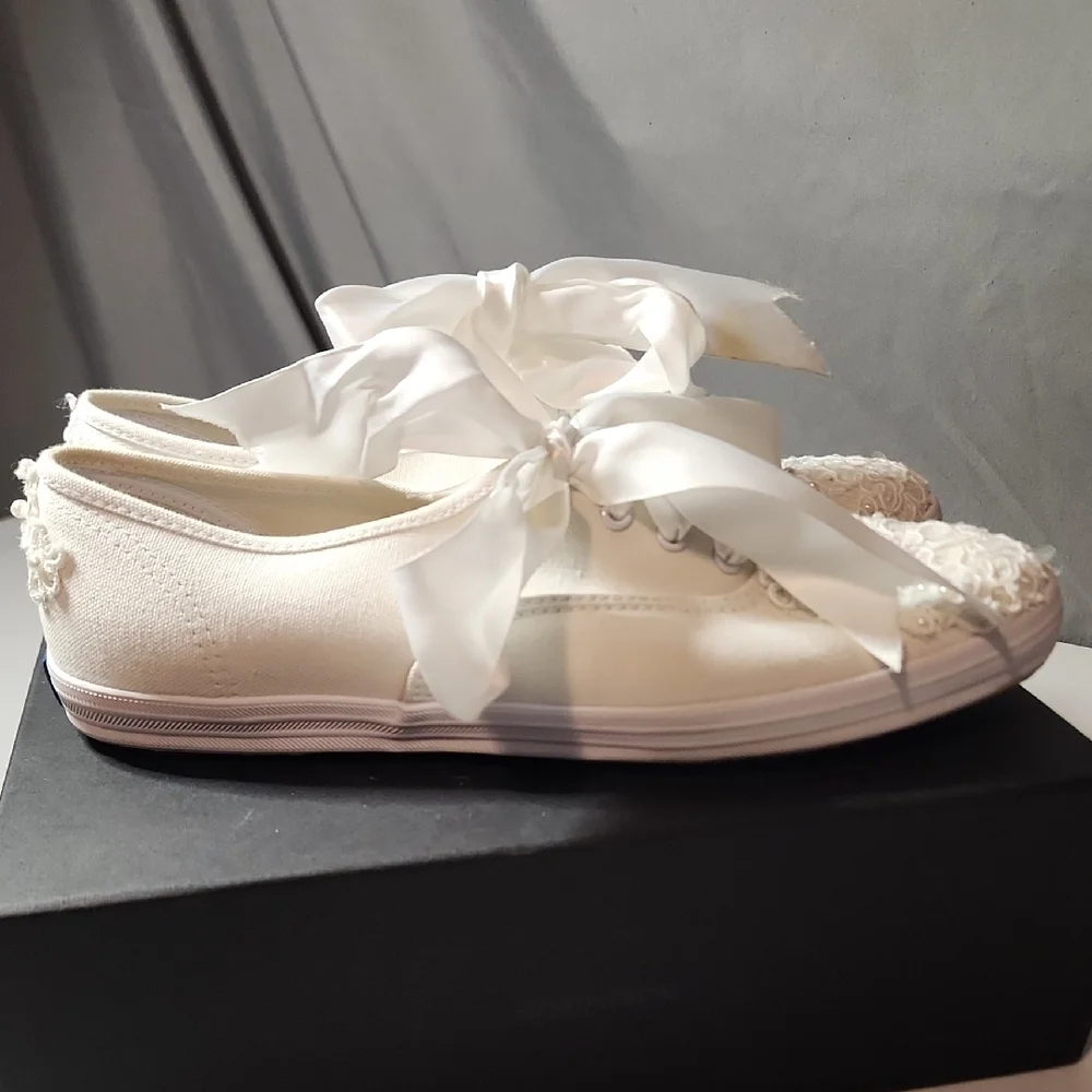 Keds bride Satin Ribbon Sneakers - Picture 5 of 9